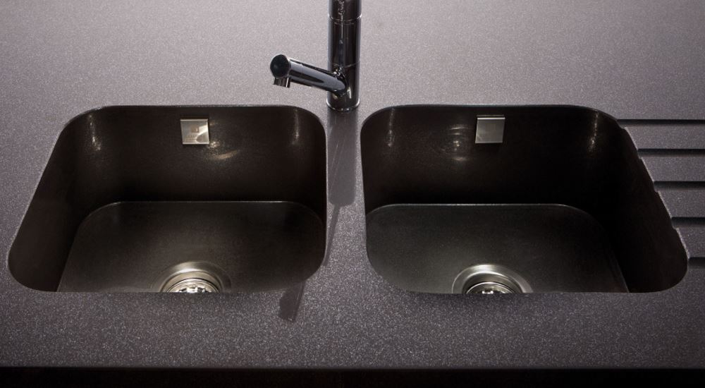 Silestone Sink mitred seamless