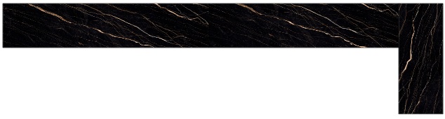 Slab with L shape layout